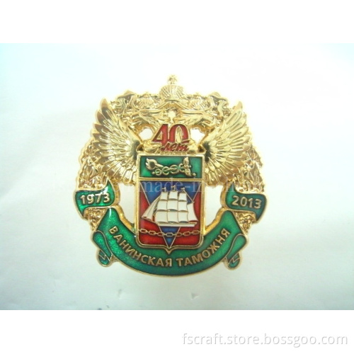3D Gold Plating Screw Cap Metal Charms